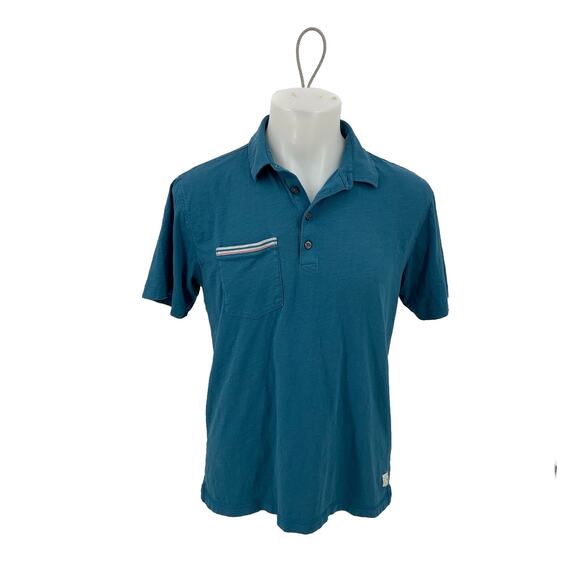 Linksoul Men Medium Polo Shirt Luxury Cotton Short Sleeve Sz M Adult 44-29 - Picture 1 of 8